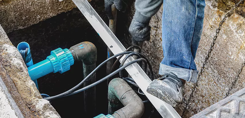 Zoeller Sewage Ejector Pump System in Newark